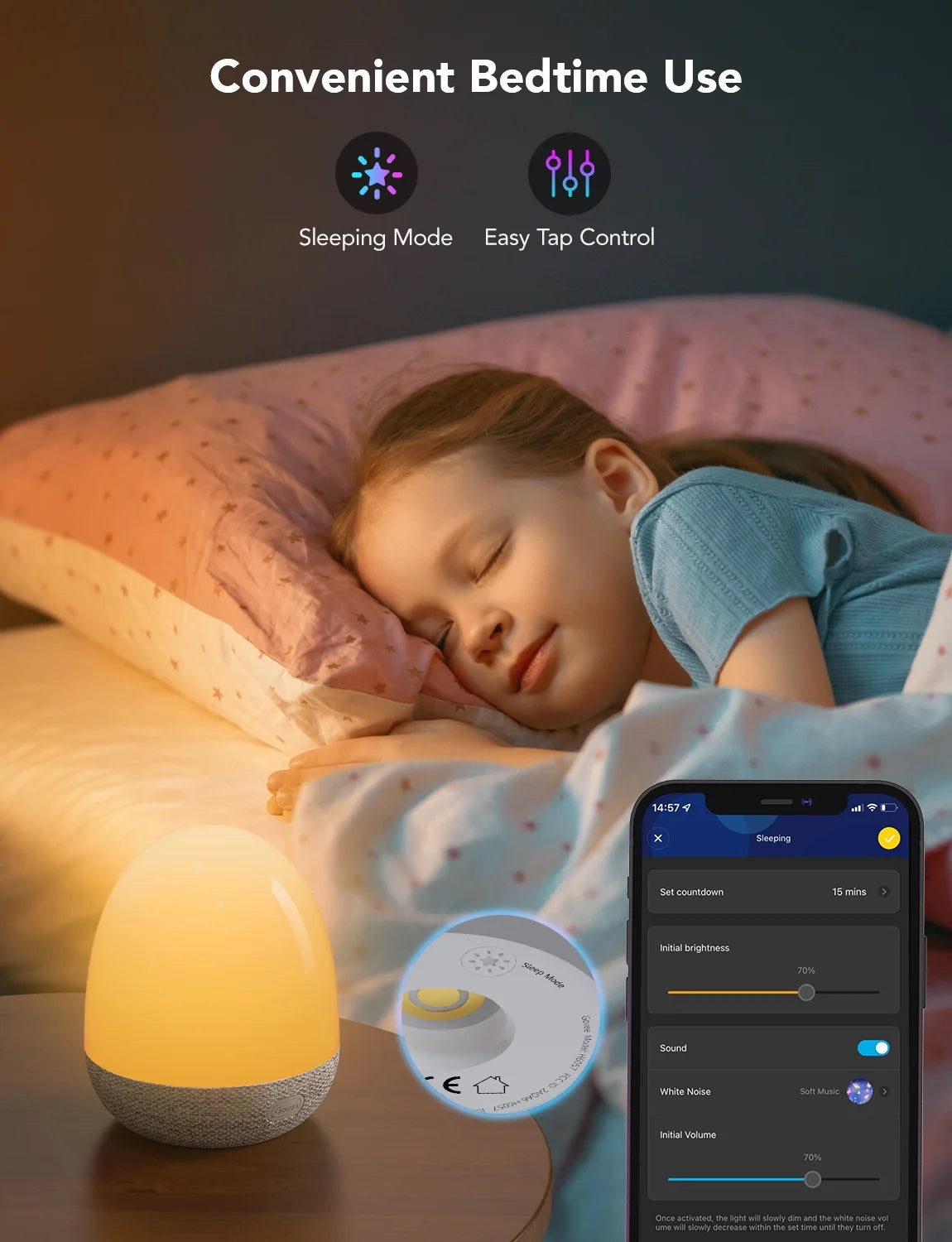RGBIC Night Light