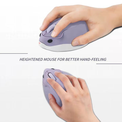 2.4G Wireless Mouse 3D Mini Hamster Cute Mouse Pink USB Optical Computer Mause 1600DPI Game Ergonomic Mice for Ноутбук Kid Gift