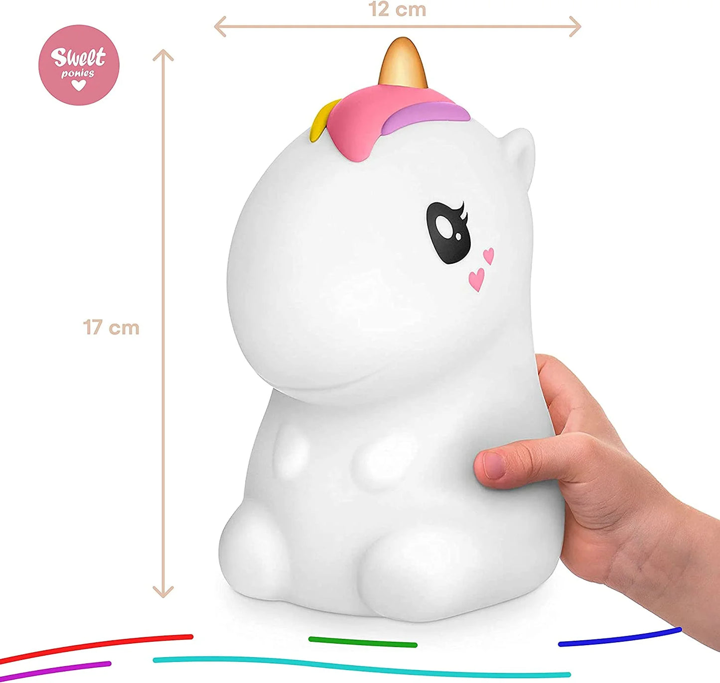 Unicorn LED Light Gift - Color Changing & Wrapped in Gift Package
