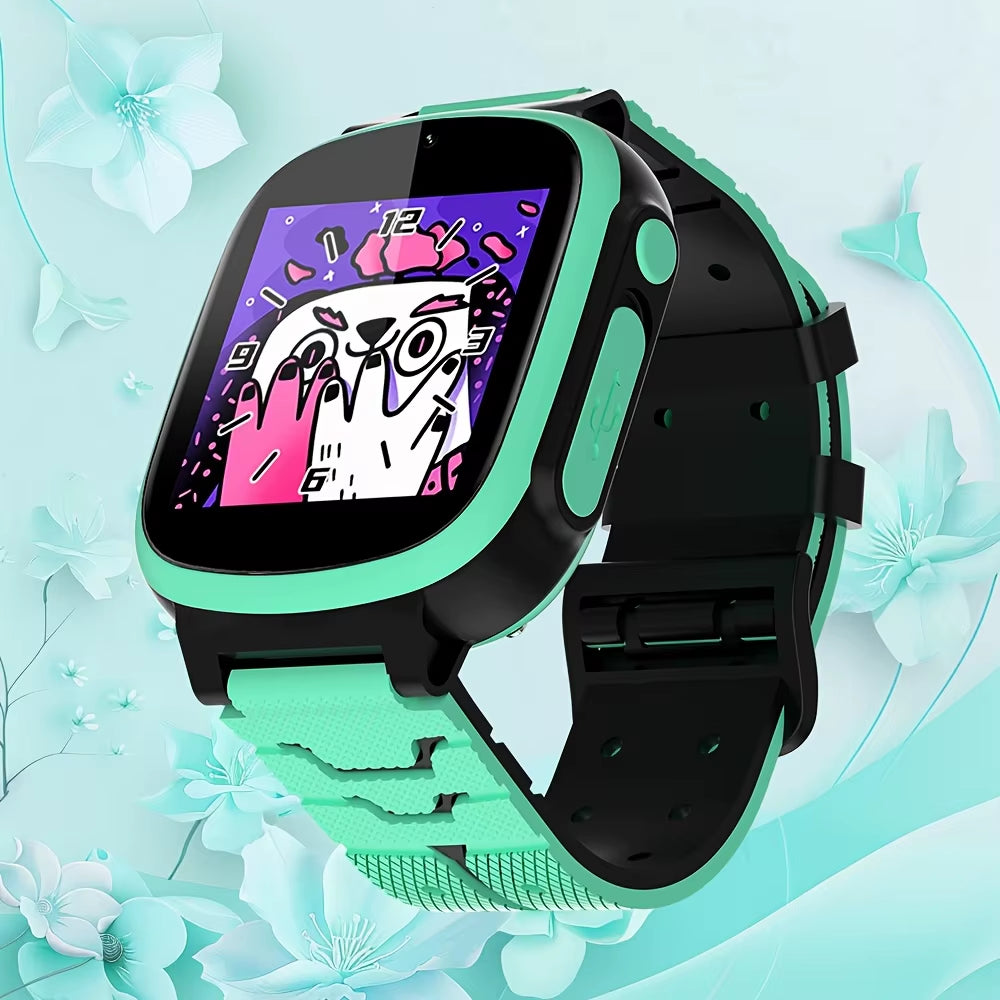 2025 New Kids Smart Watch HD Touch Screen Camera Puzzle Game Alarm Clock Calculator Birthday Gift for Boys and Girls