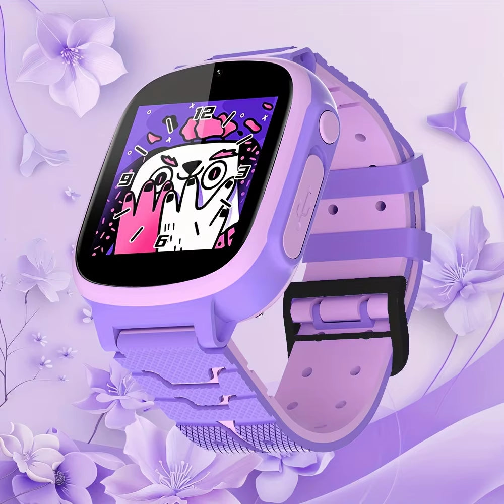 2025 New Kids Smart Watch HD Touch Screen Camera Puzzle Game Alarm Clock Calculator Birthday Gift for Boys and Girls
