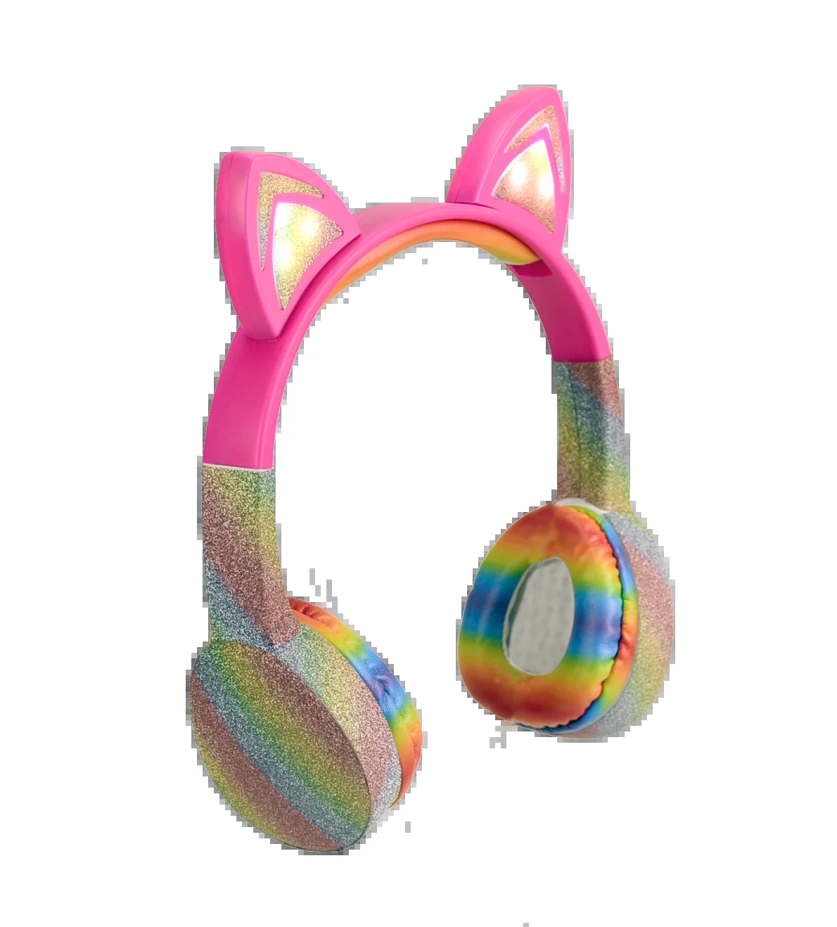 Kiddy Ears Rainbow Bluetooth Headphones (Hp-Cat Rainbow)
