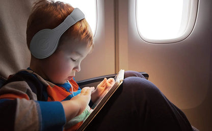 White Wired Headphones for Kids, over Ear Headphones Connect via 3.5Mm Jack