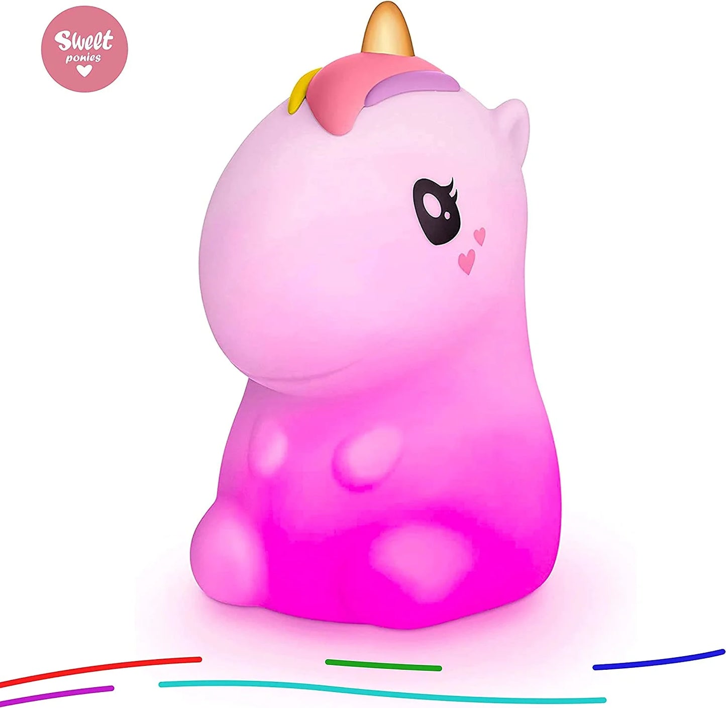 Unicorn LED Light Gift - Color Changing & Wrapped in Gift Package