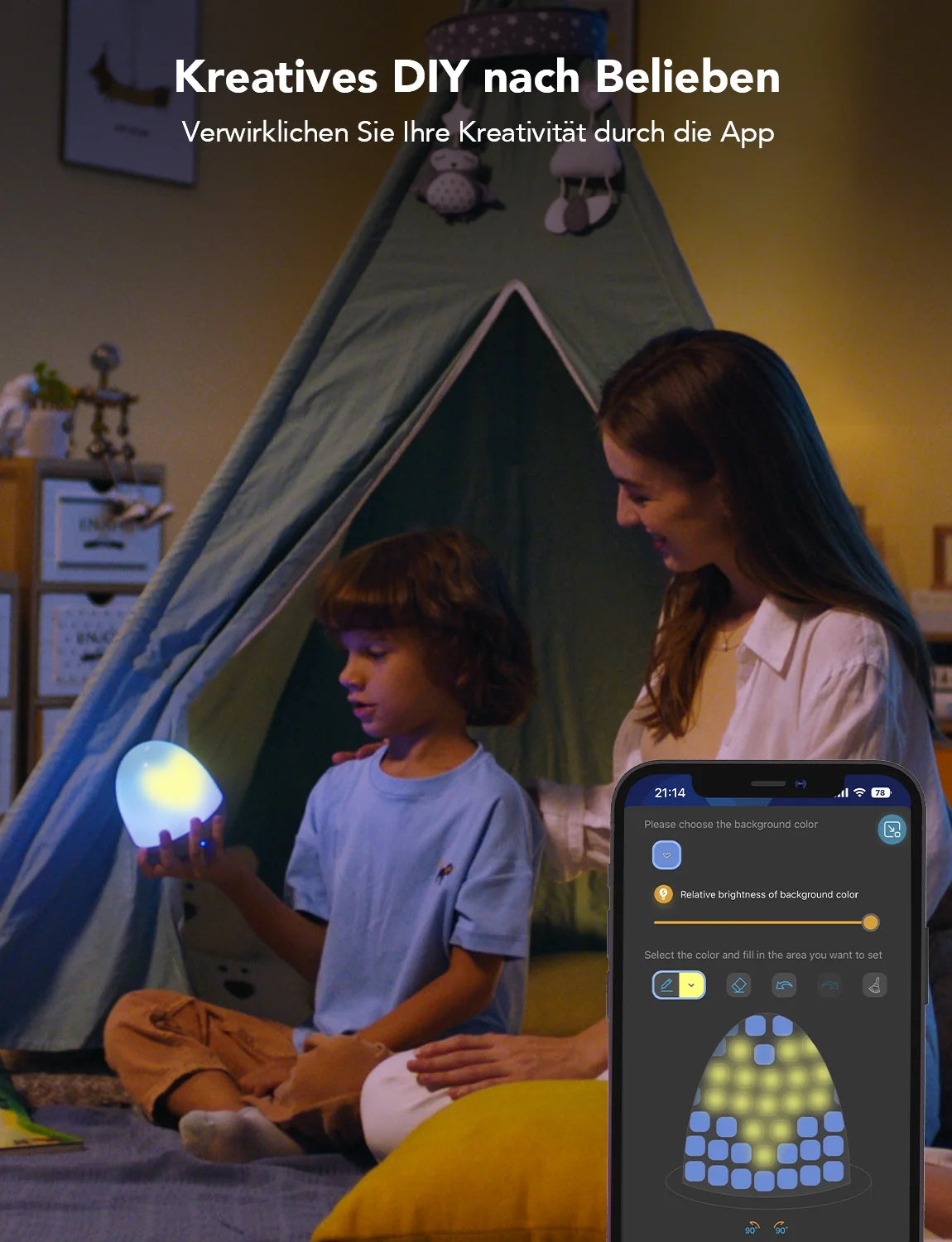 RGBIC Night Light
